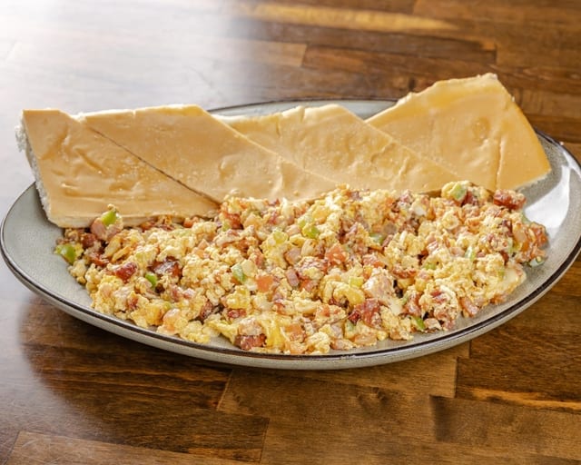 Serpa Scrambled Eggs.