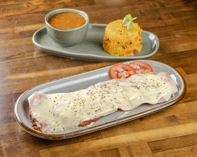 Chicken Milanesa.